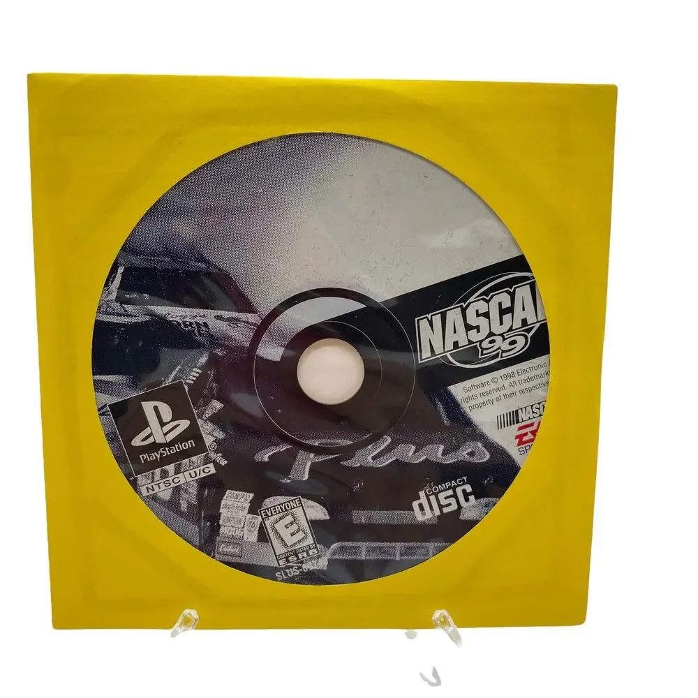 NASCAR 99 Black Label PS1 Sony PlayStation 1 Disc Only Tested Working